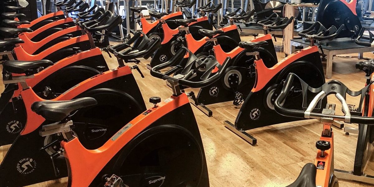 Spinningcykel Supreme BodyBike Orange/Black2-15 st levererade till Kungshamns gymnastikförening